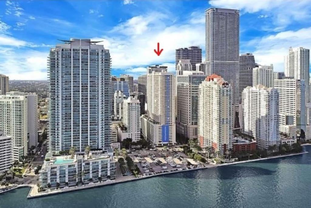 Lovely Condo With City & Ocean Views. Sleep Up To 6 People! マイアミ エクステリア 写真